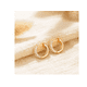 thumbnail image 3 of Aretes Xtellar Dorados Con Zirconias Y Detalles En Oro, 3 of 4