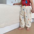 thumbnail image 2 of Pantalones bombachos con estampado para bebé y niña, calzas delgadas y sueltas de longitud completa para exteriores, Unisex, nuevo diseño, 2 of 5