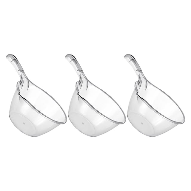 WEUVEB 3Ud Cucharones De Plásticos Con Gran Capacidad Para Cocina Y