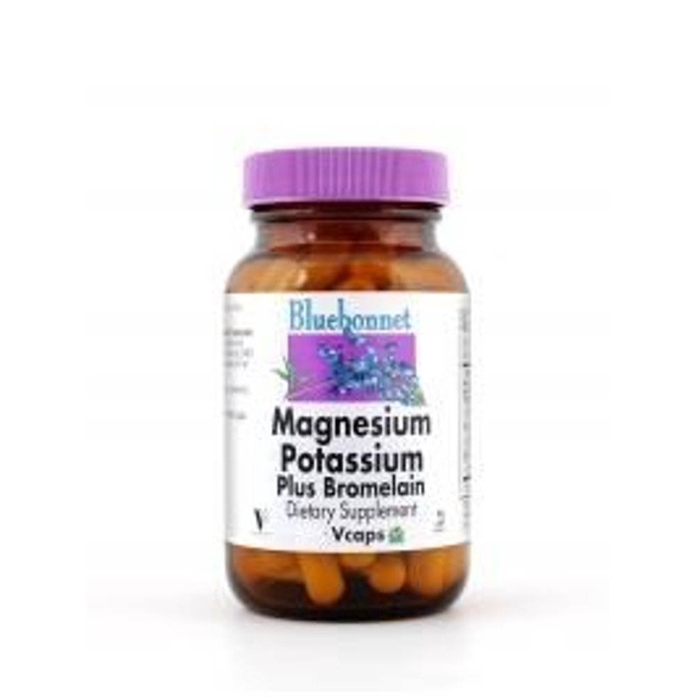 Magnesium Potassium Plus Bromelain, 120 Ct