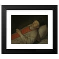 thumbnail image 2 of Hendrick Bloemaert 24x20 Black Modern Framed Museum Art Print Titled - Portrait of Joannes Putkamer (1600-1671) on His Deathbed (1671), 2 of 5