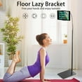 DEWIN Tablet Floor Stand, Adjustable Height iPad Stand Floor,Phone