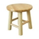 thumbnail image 2 of Taburete pequeño de madera maciza, taburete redondo pequeño de roble, taburete de madera maciza, taburete circular pequeño, taburete para lavandería, taburete para cambiar zapatos, silla, taburete red, 2 of 6
