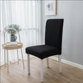 thumbnail image 2 of Chair Cover, Furniture Cover, Polyester Elastic Comfortable Hotel For Home Black,Gray, 2 of 8