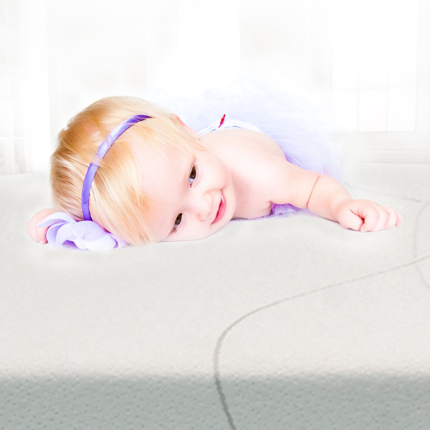 Wonder Dream Toddler Crib Mattress Organic Cotton,100% Breathable,No VOC's, Greenguard Gold Certified, Made in USA