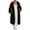 Black, variant on Long Cardigans for Women, Casual Long Sleeve Open Front Solid Color Hooded Cardigan Sweaters Jackets, Thick Soft Comfortable Warm Fall Winter Coats
