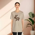 thumbnail image 4 of Bunny Short Sleeve T-shirt, Rabbit Women T-shirts, Easter T-shirts, 4 of 4