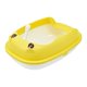thumbnail image 1 of Caja de arena para gatos, fácil de limpiar, caja de arena para gatos, marco extraíble, orinal para gatos, accesorios para mascotas medio abiertos, caj Color Amarillo L, 1 of 9