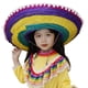 thumbnail image 3 of Vestido mexicano para niñas con sombrero de paja, disfraz de baile, estilo étnico, disfraz de bailarina para carnaval, Nad, fiesta, día del niño, S Sunnimix vestido mexicano para niñas, 3 of 5