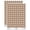 Brown, variant on Frog Toes Footprint 200+ Round Stickers - Orange - Gloss Finish - 0.50" Size