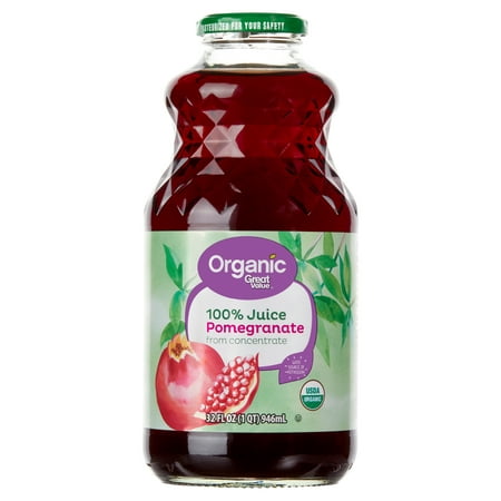 Great Value Organic Pomegranate Juice, 32 fl oz