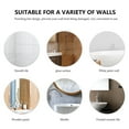thumbnail image 3 of Weiweiguan 1pc Practical Nail Punch Rack Wall-mounted Storage Shelf Home Storage Supplies, 3 of 7