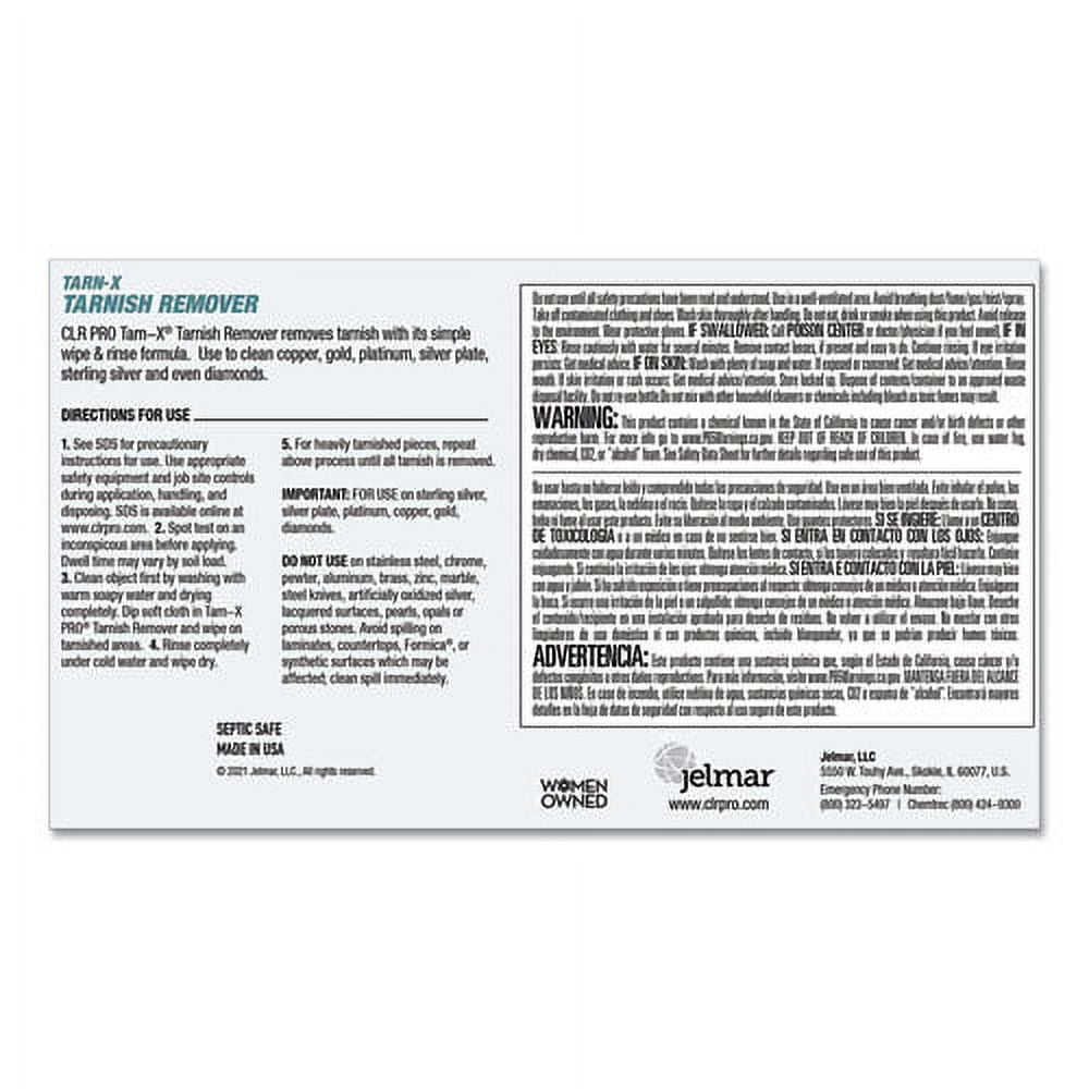 Tarnish Remover, 1 Gal Bottle | Bundle of 10 Each