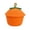 B, variant on Pumpkin Shape Storage Box,Woven Orange Lidded Decorative Autumn Organizer Basket for Livingroom Diningroom Bedroom Fall Decor
