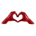 thumbnail image 2 of Heart Hands // Metallic Red, 2 of 4