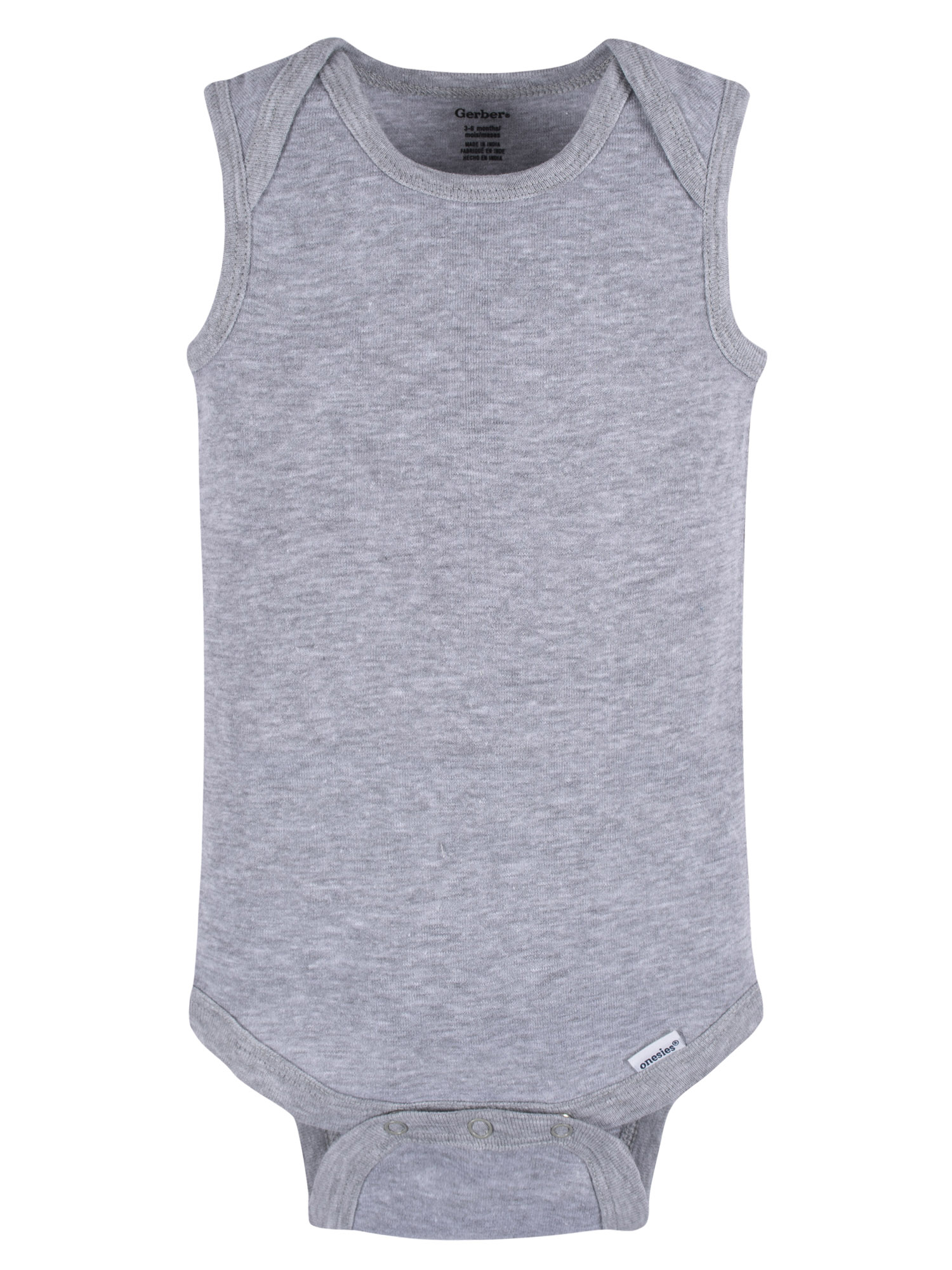 Gerber Baby Sleeveless Bodysuits, 5-Pack photo 6