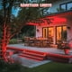 thumbnail image 4 of Luces solares en forma de cuerda JMEXSUSS, 2 x 200 LED, color rojo, 66 pies, IP65, 4 of 7