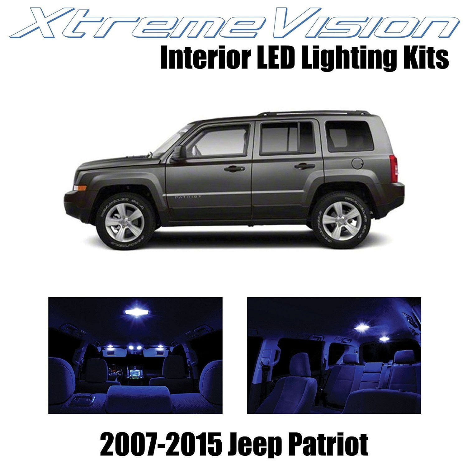 XtremeVision LED for Jeep Patriot 20072015 (6 Pieces) Blue Premium