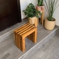 thumbnail image 2 of Banca para Jardín para Interior o Exterior Individual, Estilo Vintage De Madera Durable. D4  Moderno, 2 of 5