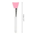 thumbnail image 4 of Unique Bargains 1 Pc Durable Flat Head Facial Mask Brush Pink, 4 of 5