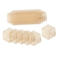 thumbnail image 4 of 20 piezas de tapetes de bambú para alimentos, tapetes de malla para vaporera, materiales para alimentos, alimentos decorativos 8 hoyos, 4 of 9