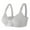 Gray GYL4, variant on YLOMAY Womens Bra Underwear for Women Front Snaps Beautiful Back No Underwire Bras Solid Color Stylish Brassiere Loose Casual Wear Black L