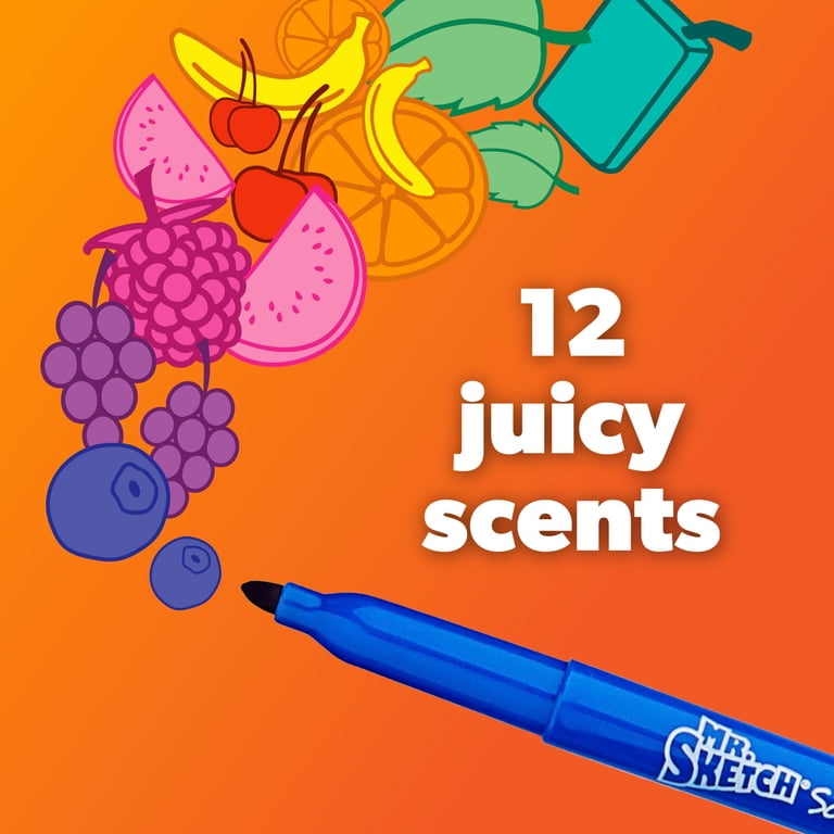 Mr. Sketch, Scented Stix Markers, 10 Count, Fine Tip - Walmart.com