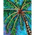 thumbnail image 3 of Vitaletti, Carolee 20x24 Black Modern Framed Museum Art Print Titled - Under the Palms II, 3 of 5