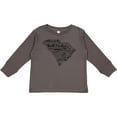 thumbnail image 3 of Inktastic South Carolina Word Salad- state outline Boys or Girls Long Sleeve Toddler T-Shirt, 3 of 5