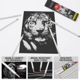 thumbnail image 4 of Set de 5 lápices de carboncillo blanco MARKART para dibujo y boceto, 4 of 8