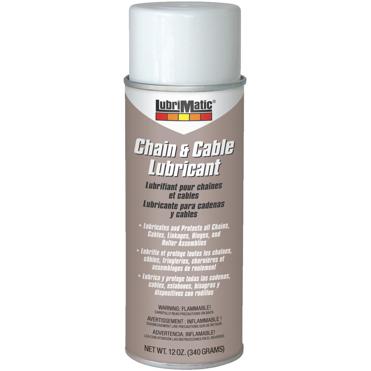 LubriMatic 12 Oz. Aerosol Spray Cable and Chain Lubricant 11474