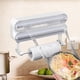 thumbnail image 1 of Dispensador De Film Alimentario De 2 Niveles 2 En 1 Para Frigorífico, Papel Pergamino, Papel De Cocina, 1 of 8