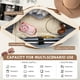 thumbnail image 4 of Bolsa de viaje WOOMADA Weekender Overnight para mujer, color beige y marrón, 4 of 7