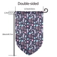 thumbnail image 7 of Wukai Watercolor Marine Animals Print Garden Flag 12.5x18 Inch Double Sided Sun-resistant Rain-resistant, Wrinkle-resistant Colorfast(Only Flag), 7 of 7