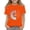 Orange, variant on UACY Girls T Shirts Sunflower Graphic Tees Short Sleeve Casual Crew Neck Cotton Loose Fit Funny Tshirts Summer Tops (Sky Blue, 4-5 Years)
