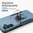 thumbnail image 3 of Nalacover Military Grade Heavy Duty Case for Samsung Galaxy A14 5G, Rugged Rotated Ring Holder Kickstand Bracket Cover with Magnetic Car Mount Soft TPU Shockproof Lens Protective Case,Blue, 3 of 8