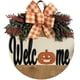 thumbnail image 1 of Bienvenida De Halloween Para Decoración De Puerta Delantera, Colgador De Puerta De Madera Rústica De 12 , Letreros Colgantes Para Puerta Delantera Para Decoración De Casa De Campo Scienceny HA041329-03, 1 of 6