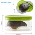 thumbnail image 4 of Paquete de 2 almacenamiento de aguacate, contenedor de aguacate, soporte para guardar aguacate, contenedor de aguacate para mantener sus aguacates frescos Fo,11 Feliz Sencillez, 4 of 5