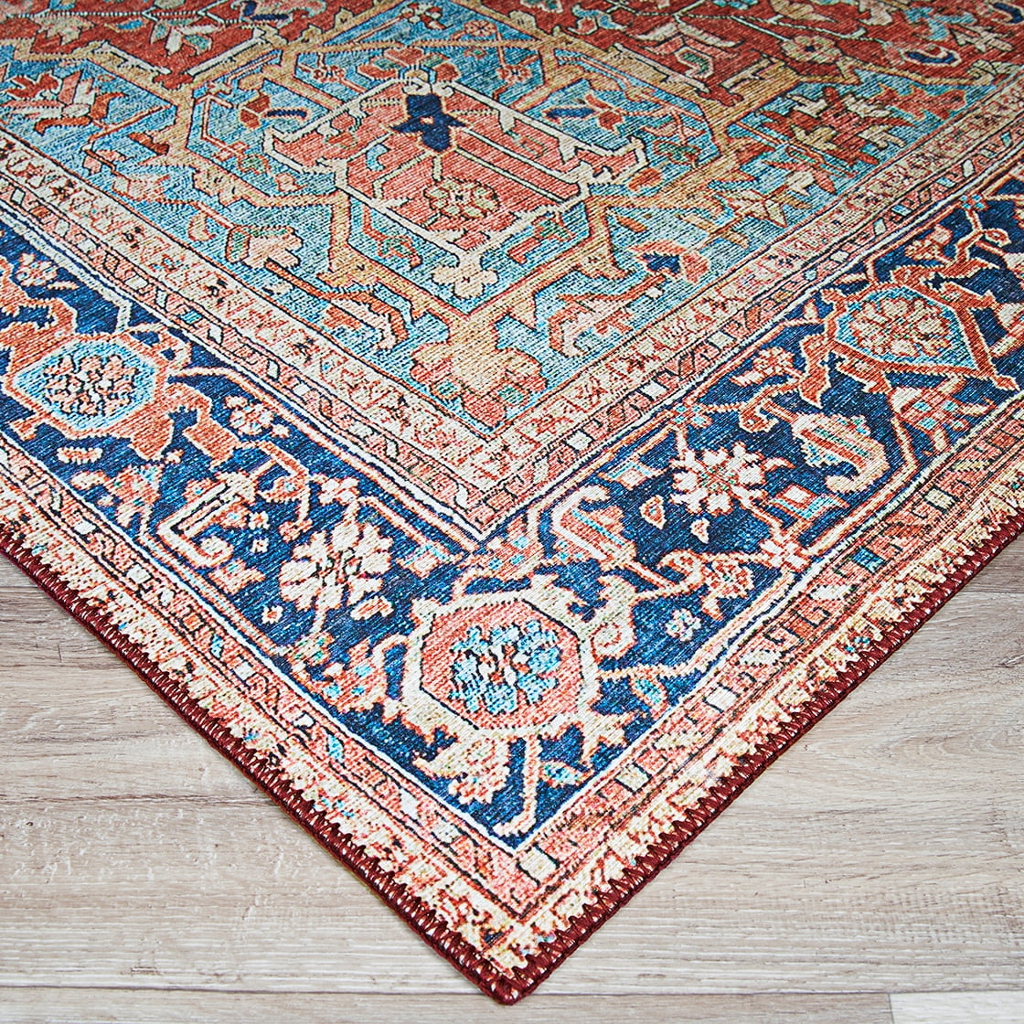 Couristan Pasha Heriz Ruby Area Rug