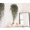 thumbnail image 1 of Artificiales Flores para Colgar, 3 Pzas de Vid de Eucalipto Falso, Guirnalda de Flores, Plantas de Plástico para Interiores y Exteriores, Pared, Jardín, Boda, Decoración de Fiesta en Casa, 1 of 8