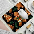 thumbnail image 2 of Gingerbread Man Square Desk Mat, 8.3x9.8 Inch, Non-Slip Rubber Bottom, Printed, Suitable for Office and Gaming - Gaming Mousepad and Mouse Pad, 2 of 6