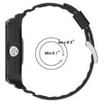 thumbnail image 3 of Accessories  Bracelet Smart Watch Silicone Silicone Watch Strap Case+Strap Watchband Replacement PINK, 3 of 8