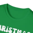 thumbnail image 3 of Adult Womens Retro Christmas Farm T-shirt, Nostalgic Country Christmas Barn, 3 of 3