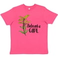 thumbnail image 3 of Inktastic Nebraska Girl Goldenrod Flower Youth T-Shirt, 3 of 5