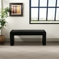thumbnail image 6 of Velvet Entryway Bench End of Bed Bench Upholstered Modern Window Bench Comfy Ottoman for Dining Room/Bedroom/Living Room/Hallway/Indoor, 6 of 9