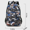 thumbnail image 3 of Large Backpack, Tyeign School Backpacks for Kids Backpacks in for Middle And High School Students in Assorted Colors Bookbag for Classroom Backpacks for Women Backpack for Men Backpack for College, 3 of 4