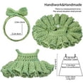 thumbnail image 5 of Handmade Crochet 17cm Doll Clothes - Handcrafted Doll Dress and Accessories for Gift, 5 of 6