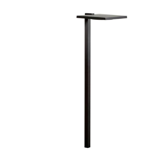 Kichler Shallow Shade 24" High LED Textured Black Modern Path Light
