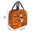 thumbnail image 5 of Winnie the Pooh Tiger Lunch Bag Portable Tote Bag Insulated Lunch Box Picnic Beach Office Insulated Bento Bag, 5 of 9