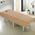 thumbnail image 4 of Abbracc Cosmetic Salon Sheets Treatment Bed Table Cover Sheets with Hole Camel, 4 of 9